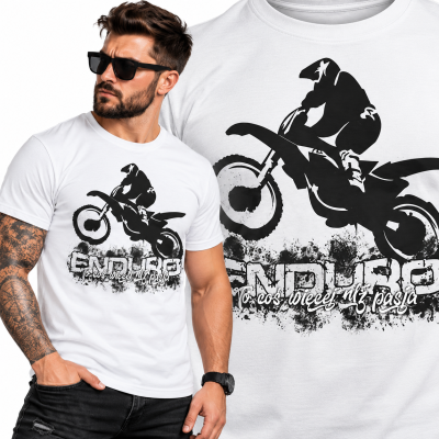 KOSZULKA  ŚMIESZNA ENDURO